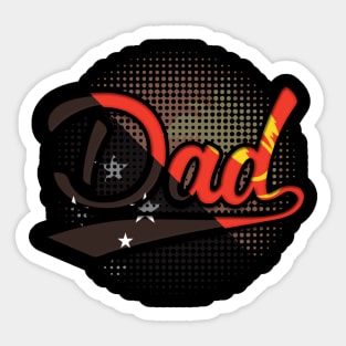 Papua New Guinean Dad - Gift for Papua New Guinean From Papua New Guinea Sticker